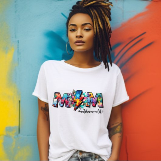 Kleurrijke Autisme Puzzel Stukken T-shirt