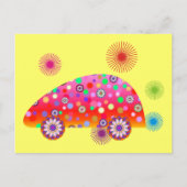 Kleurrijke auto A1a Briefkaart (Voorkant)