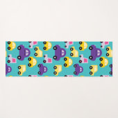 kleurrijke auto ' s yogamat (Voorkant (horizontaal))