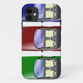 Kleurrijke auto's Case-Mate iPhone case