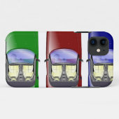 Kleurrijke auto's Case-Mate iPhone case (Achterkant (horizontaal))
