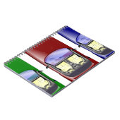 Kleurrijke auto's notitieboek (Linkerzijde)