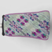Kleurrijke Autowas Golfheadcover (Voorkant)