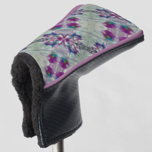 Kleurrijke Autowas Golfheadcover (3/4 voorkant)