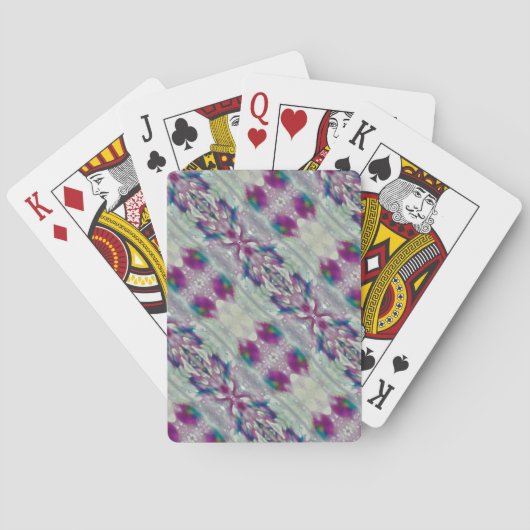 Kleurrijke Autowas Pokerkaarten (Achterkant)