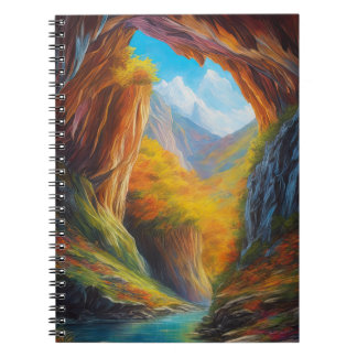 Kleurrijke Autumn Canyon Notitieboek