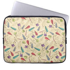 Kleurrijke Autumn Leaf Medley Laptop Sleeve