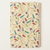 Kleurrijke Autumn Leaf Medley Planner (Achterkant)