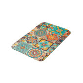 Kleurrijke Azulejos Traditionele Tegels Set Badmat (Gekanteld)