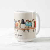  kleurrijke baard koffiemok (Voorkant rechts)