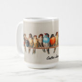  kleurrijke baard koffiemok (Voorkant links)