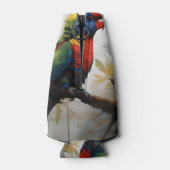 Kleurrijke baars: een regenboog Loriket in de boom Flesjeskoeler (Achterkant)