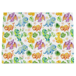Kleurrijke Baby Dinosaurus Groot Cadeauzakje