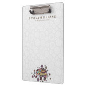 Kleurrijke Baby olifant illustratie Klembord (Links)