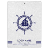 Kleurrijke Baby olifant illustratie Klembord (Achterkant)