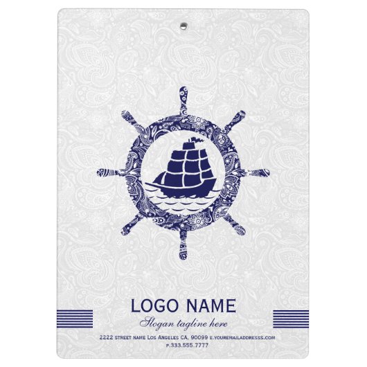 Kleurrijke Baby olifant illustratie Klembord (Achterkant)