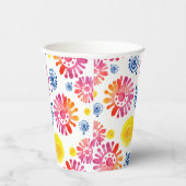 Kleurrijke Baby shower Mexicaanse Fiesta Papieren Bekers (Rechts)