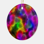 Kleurrijke bacteriën keramisch ornament (Links)