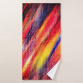Kleurrijke badhanddoek (Badhanddoek)