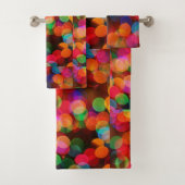 Kleurrijke badhanddoekset Kinder badhanddoeken Bad Handdoek (Insitu)