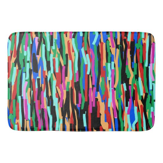 Kleurrijke badmat! badmat (Voorkant)