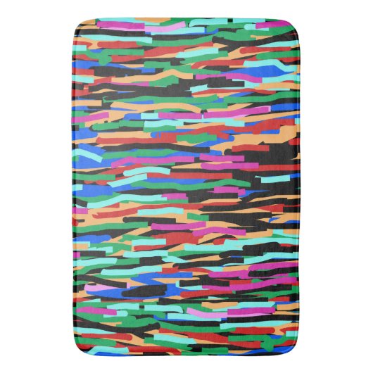 Kleurrijke badmat! badmat (Voorkant Verticaal)