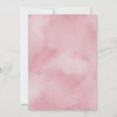 kleurrijke BalIoons baby shower uitnodiging (Achterkant)