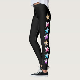 KLEURRIJKE BALLERINA SUPER STAR LEGGINGS