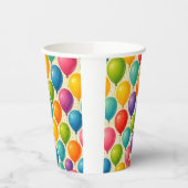 Kleurrijke ballon papieren beker! papieren bekers (Links)