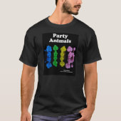 Kleurrijke ballonbroedjes - "partijdieren" t-shirt (Voorkant)