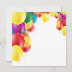Kleurrijke ballonnen achtergrond