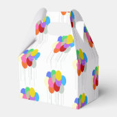 Kleurrijke ballonnen bedankdoosjes (Achterkant)