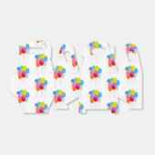 Kleurrijke ballonnen bedankdoosjes (Uitgevouwen)