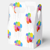 Kleurrijke ballonnen bedankdoosjes (Geopend)