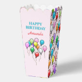 Kleurrijke ballonnen bedankdoosjes (Achterkant)