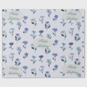 Kleurrijke Ballonnen en Confetti Gelukkige Verjaar Cadeaupapier (Vlak)