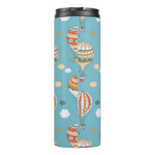 Kleurrijke ballonnen Feestelijk Patroon Ontwerp Thermosbeker (Achterkant)