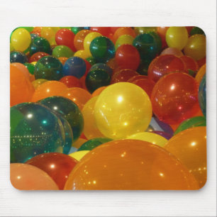Kleurrijke Ballonnen Feestelijke Ontwerp Muismat