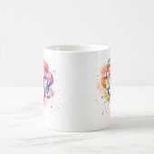 Kleurrijke ballonnen Kinder Happy Birthday Koffiemok (Center)