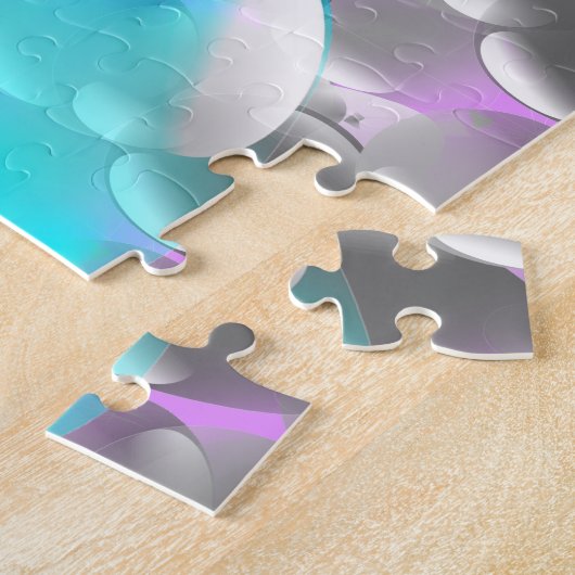 Kleurrijke ballonnen - Partij Legpuzzel (Zijkant)