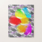 Kleurrijke ballonnen - Partij Legpuzzel (Verticaal)