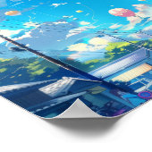 Kleurrijke ballonnen Poster voor vrolijk decor - P (Hoek)