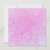 Kleurrijke ballonnen, roze verjaardag kaart (Achterkant)