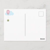 Kleurrijke Ballonnen Verjaardagsansichtkaart Briefkaart (Achterkant)