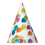 Kleurrijke ballonnen verjaardagsfeestje Pet toevoe Feesthoedjes (Rechts)