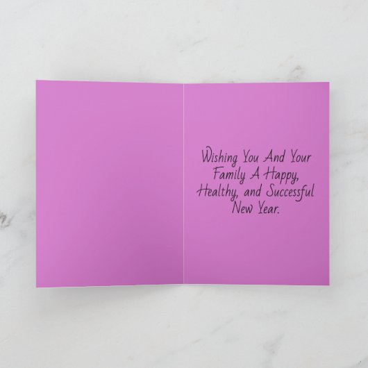 Kleurrijke ballonnen VERSCHIJNEN NIEUW JAAR Persoo Kaart (Binnen)