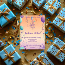 Kleurrijke ballonverjaardagsfeest en Schattigee le