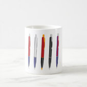 Kleurrijke balpen set koffiemok (Center)