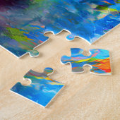 Kleurrijke banaanvruchten | Harde uitdaging Legpuzzel (Zijkant)