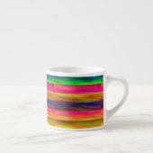 kleurrijke banden espresso kop (Rechts)